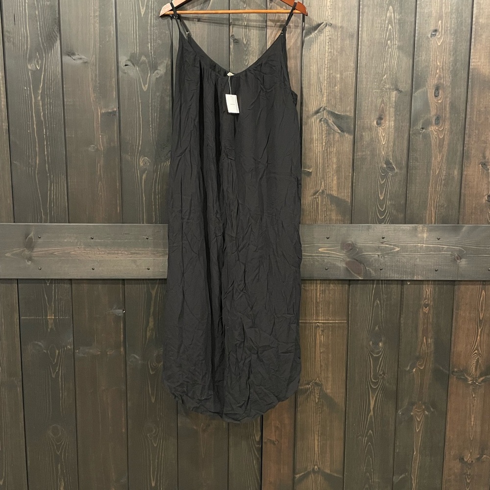 Urban Outfitters Black Wide Leg Jumpsuit